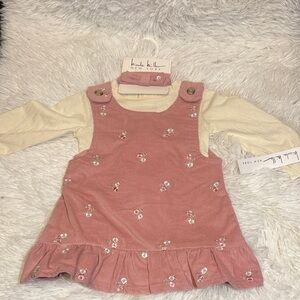 Kids Pink Floral Matching Set